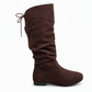 ❄️👢 Women's Lace Up Slouchy Mid-Calf Boots | No Stiff Boots, No Boring Basic Style – Lace Up Design, Slouchy Fit & Versatile Mid-Calf Length ✨