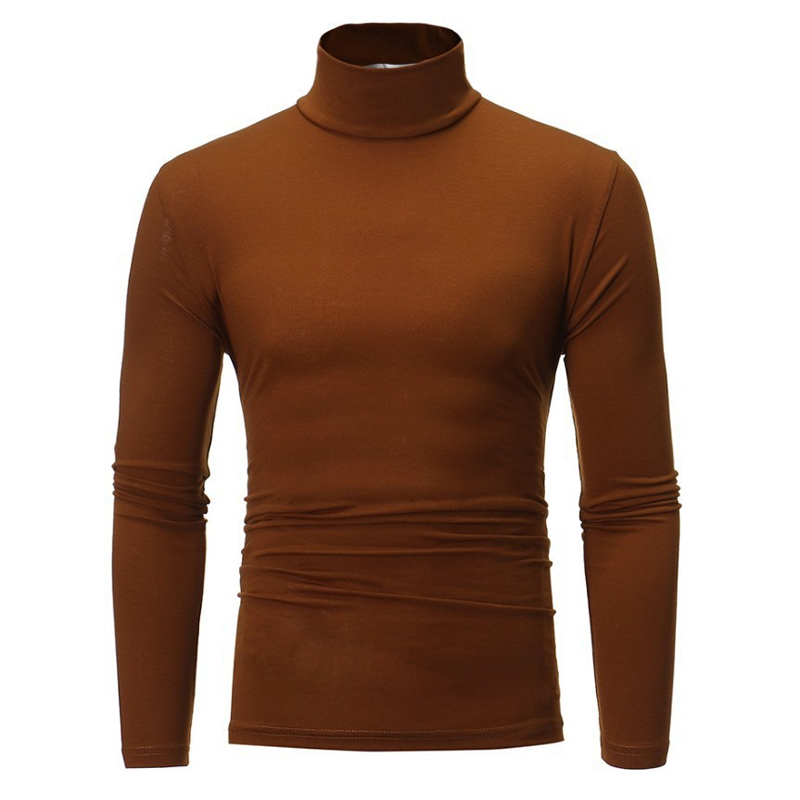 🍁🧶 Men's Slim Fit Mock Turtleneck | No Bulky Collar, No Shapeless Fit – Sleek Silhouette, Modern Mock Neck & Everyday-Ready ✨