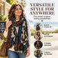 ✨ Women's Leopard Print Shawl Scarf: Lightweight, Versatile & Effortlessly Chic 🐆