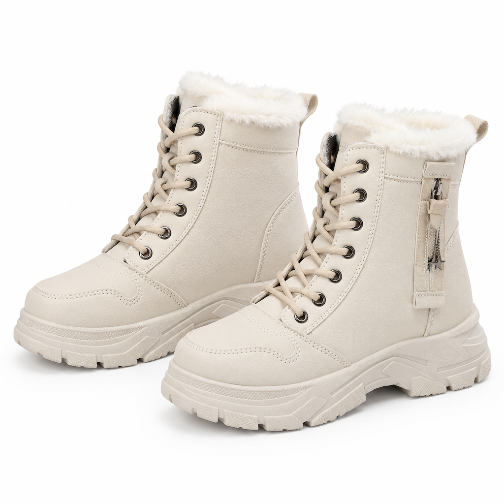 ❄️👢 Women Winter Snow Boots | No Cold Feet in Winter, No Slipping on Snowy Roads – Warm Plush Lined, Thick Sole & High Top Ankle Boots ✨
