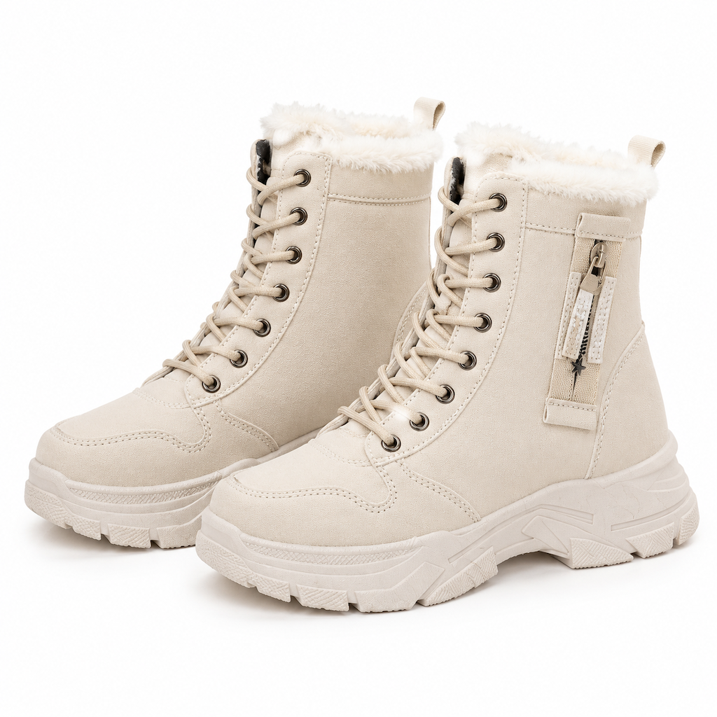 ❄️👢 Women Winter Snow Boots | No Cold Feet in Winter, No Slipping on Snowy Roads – Warm Plush Lined, Thick Sole & High Top Ankle Boots ✨