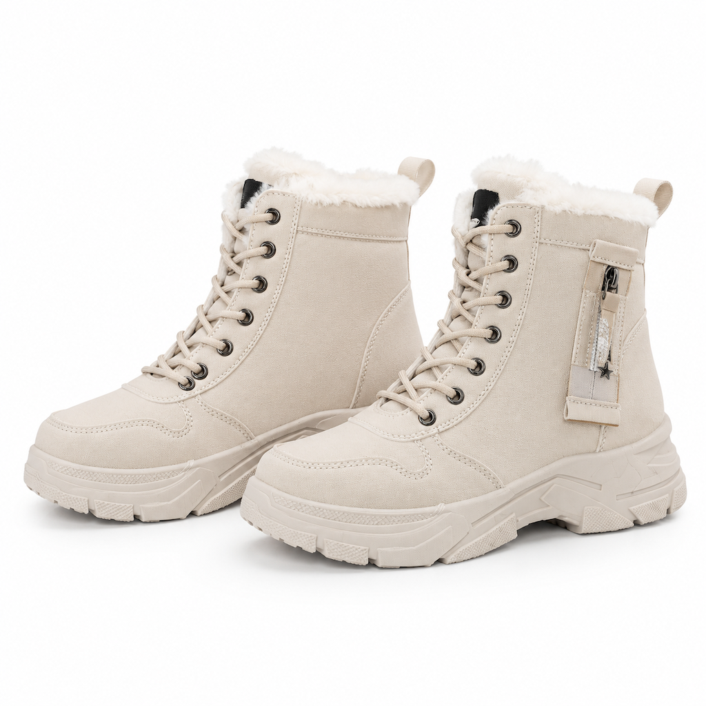 ❄️👢 Women Winter Snow Boots | No Cold Feet in Winter, No Slipping on Snowy Roads – Warm Plush Lined, Thick Sole & High Top Ankle Boots ✨