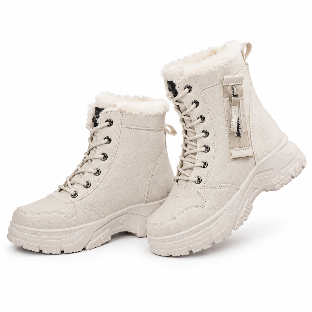 ❄️👢 Women Winter Snow Boots | No Cold Feet in Winter, No Slipping on Snowy Roads – Warm Plush Lined, Thick Sole & High Top Ankle Boots ✨