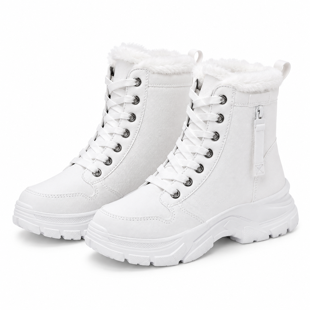 ❄️👢 Women Winter Snow Boots | No Cold Feet in Winter, No Slipping on Snowy Roads – Warm Plush Lined, Thick Sole & High Top Ankle Boots ✨
