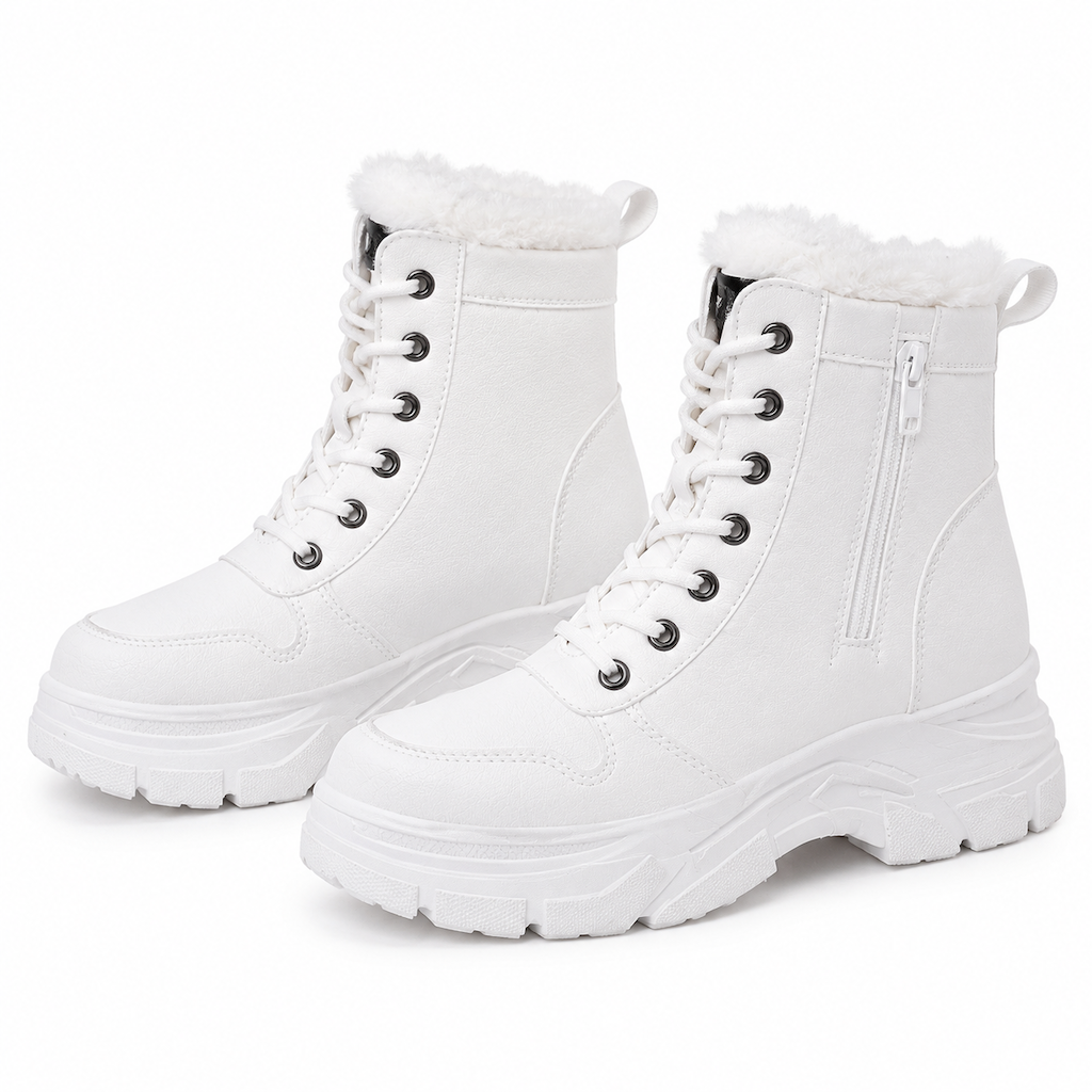 ❄️👢 Women Winter Snow Boots | No Cold Feet in Winter, No Slipping on Snowy Roads – Warm Plush Lined, Thick Sole & High Top Ankle Boots ✨