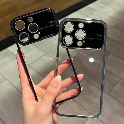 Carcasă pentru lentile cu fereastră mare pentru iPhone