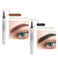 🔥 Cumpărați 1 obțineți 1 gratuit🔥-3D Waterproof Microblading Microblading Eyebrow Pen 4 Fork Tip Tattoo Pencil