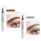 🔥 Cumpărați 1 obțineți 1 gratuit🔥-3D Waterproof Microblading Microblading Eyebrow Pen 4 Fork Tip Tattoo Pencil