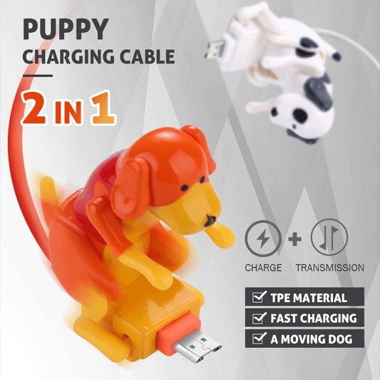 Reducere de Crăciun 50% - Cablu de încărcare rapidă Funny Humping Dog