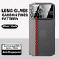 Goggles Large Window Carbon Fiber Case Cover For iPhone