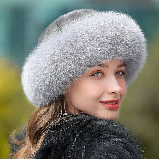 Women's Winter Furry Hat-5