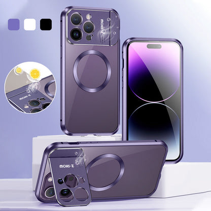 Magnetic Metal Phone Case with Fragrance Stand